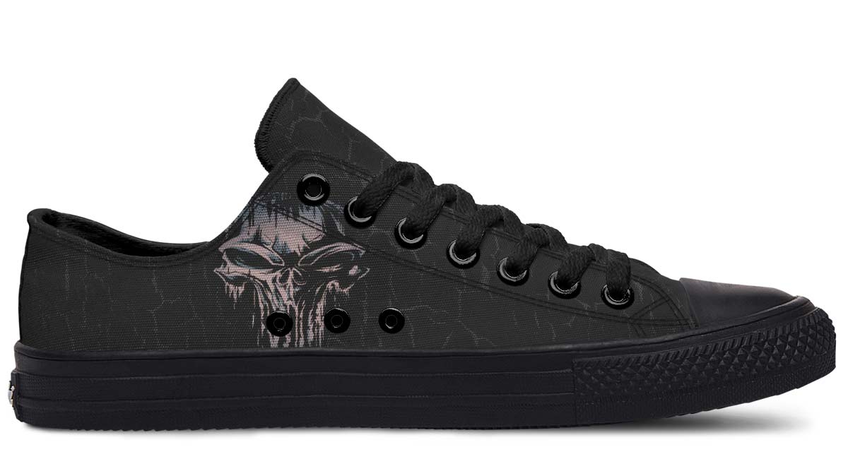 Fashion Print Couple Low-Top Canvas Shoes