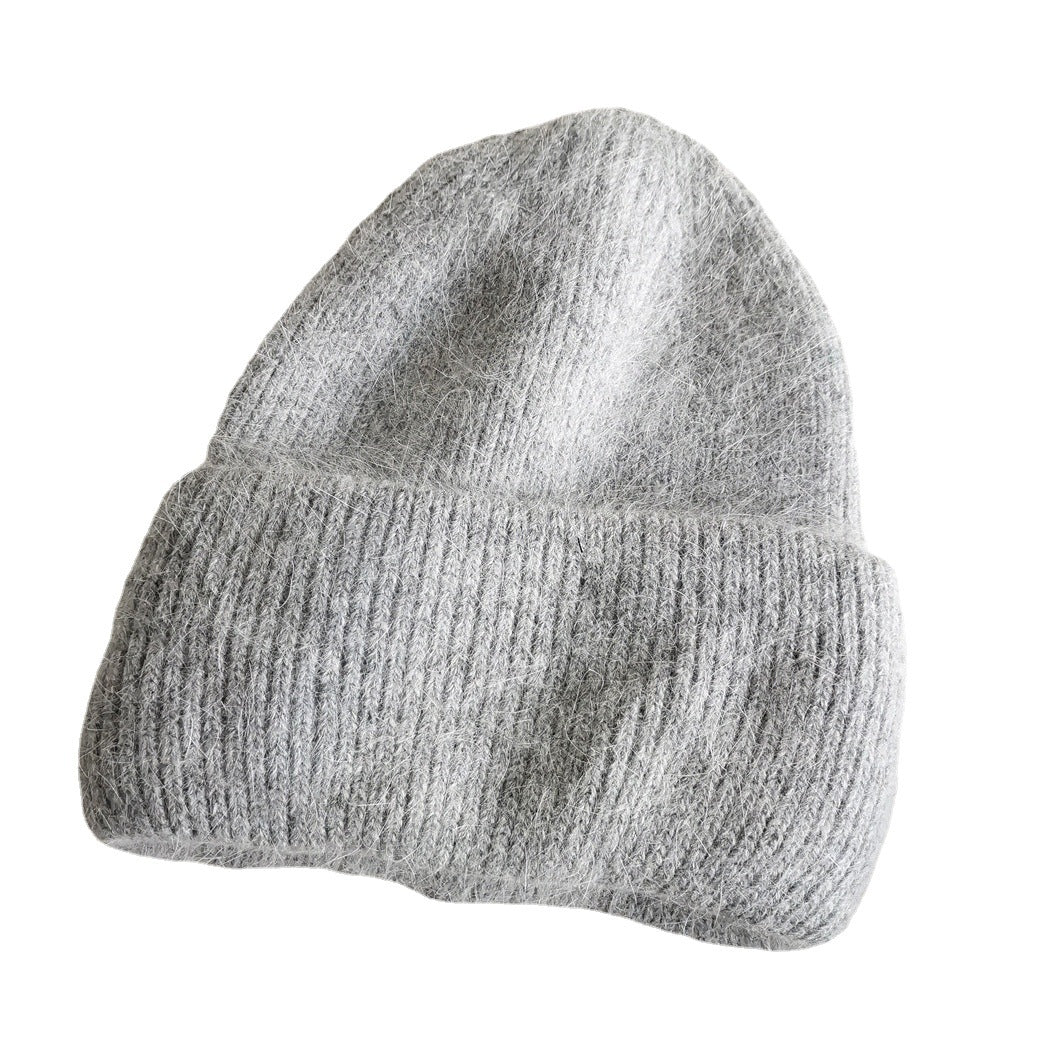 Wild Candy Color Vertical Stripes Knitted Hat