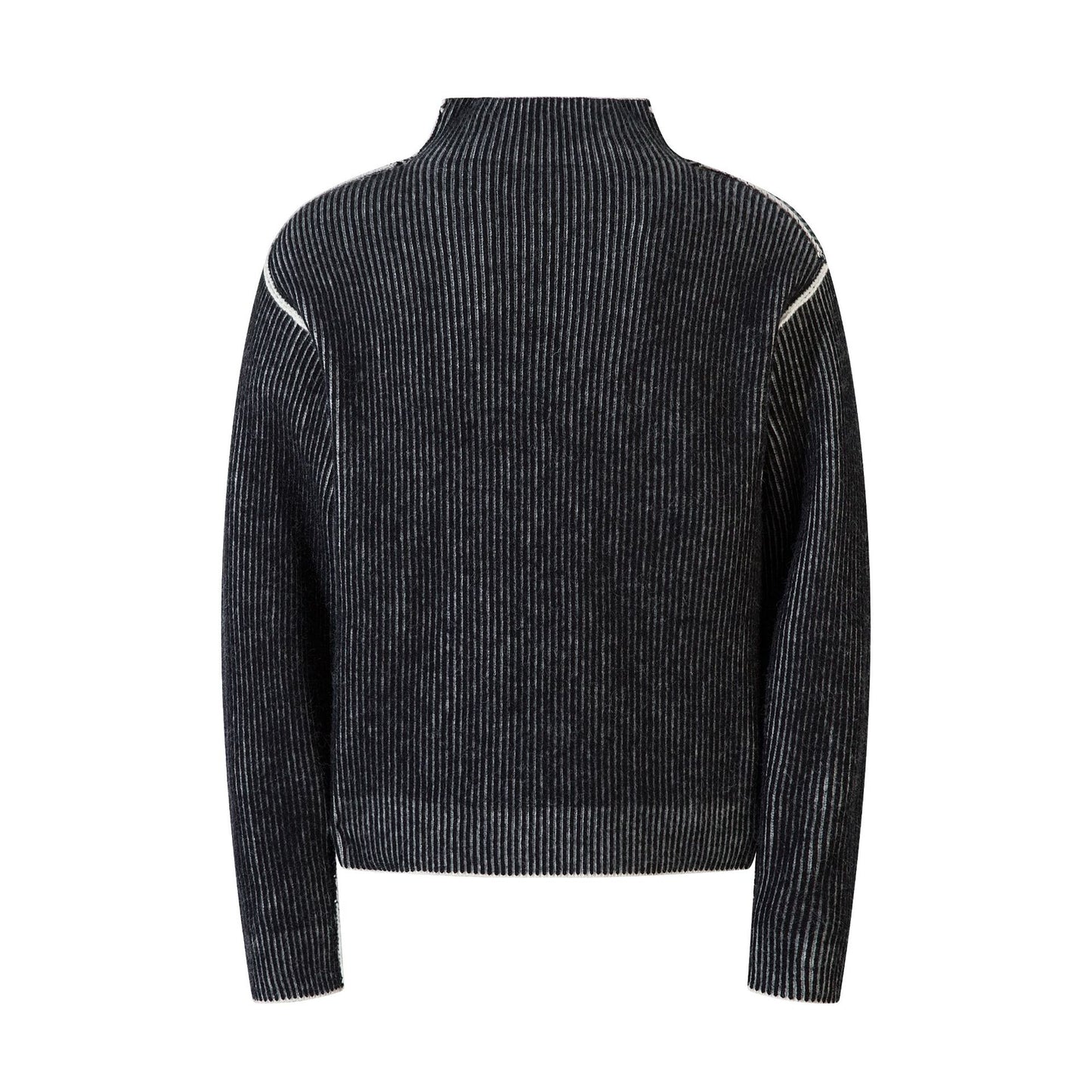 Men's Retro Turtleneck Sweater Double-sided Thermal Knitting Sweater