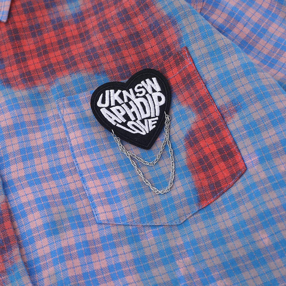 Loose Casual Pocket Design Spring And Autumn Shirt Outer Wear