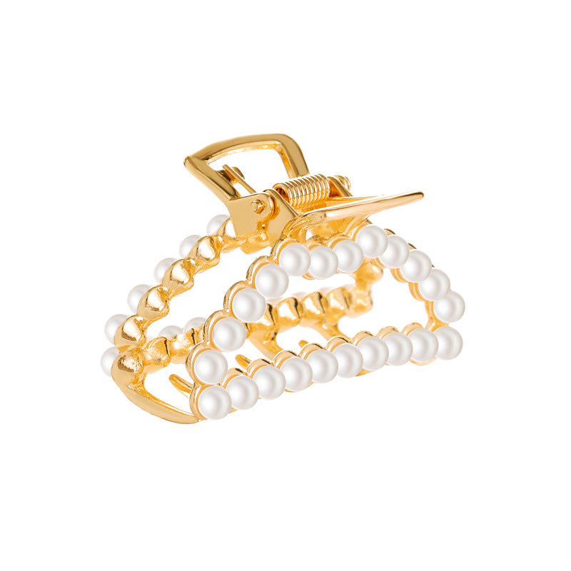 Horsetail Temperament All-match Alloy Claw Clip