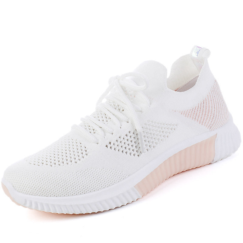 Fashionable Ladies Soft Sole Thin Breathable Sneakers
