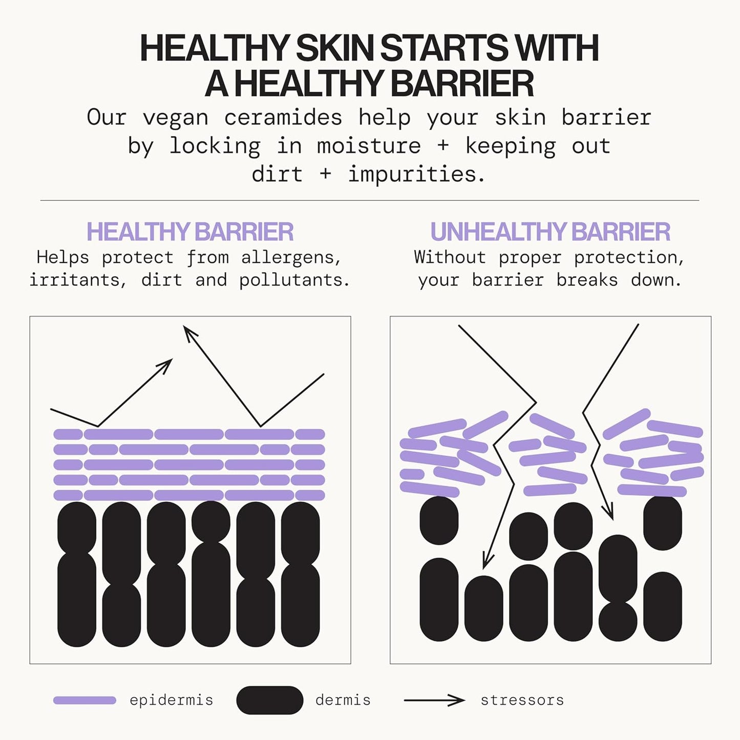 Face Wash for Sensitive Skin Facial Cleanser Vegan Ceramide Barrier Repair Extra Gentle for Daily Fragrance Free for Sensitive Skin, Clean Beauty, Vegan & Cruelty-Free Dermatologist Tested