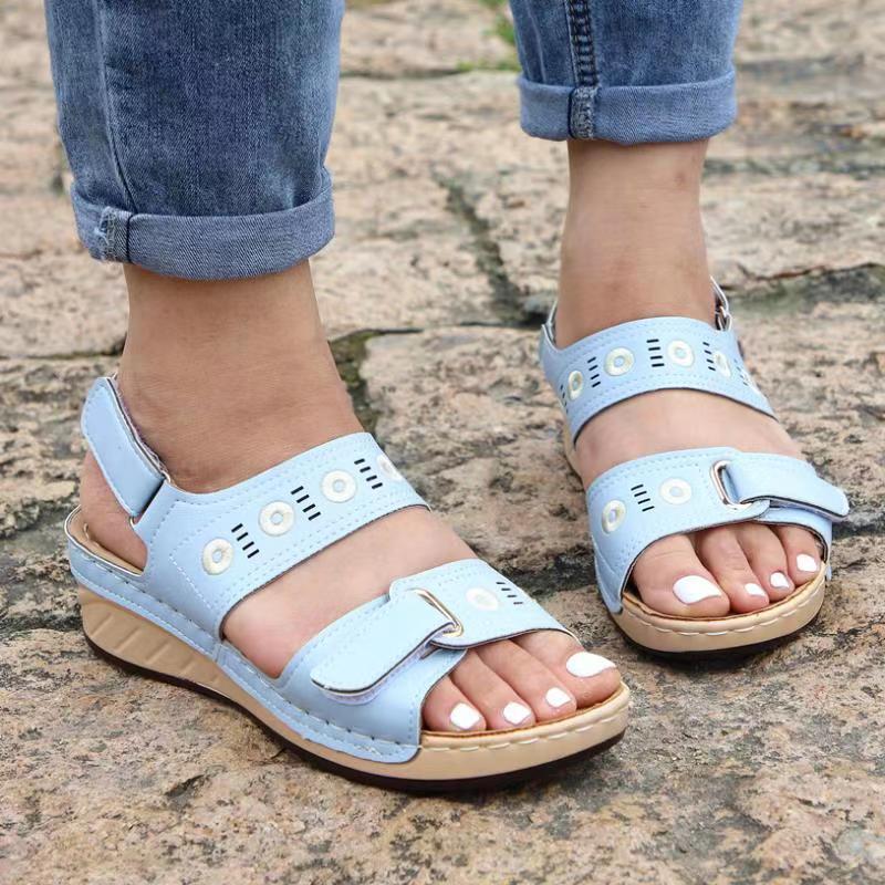 New Style Large Size Fashion Platform Wedge Heel Casual Women's Shoes