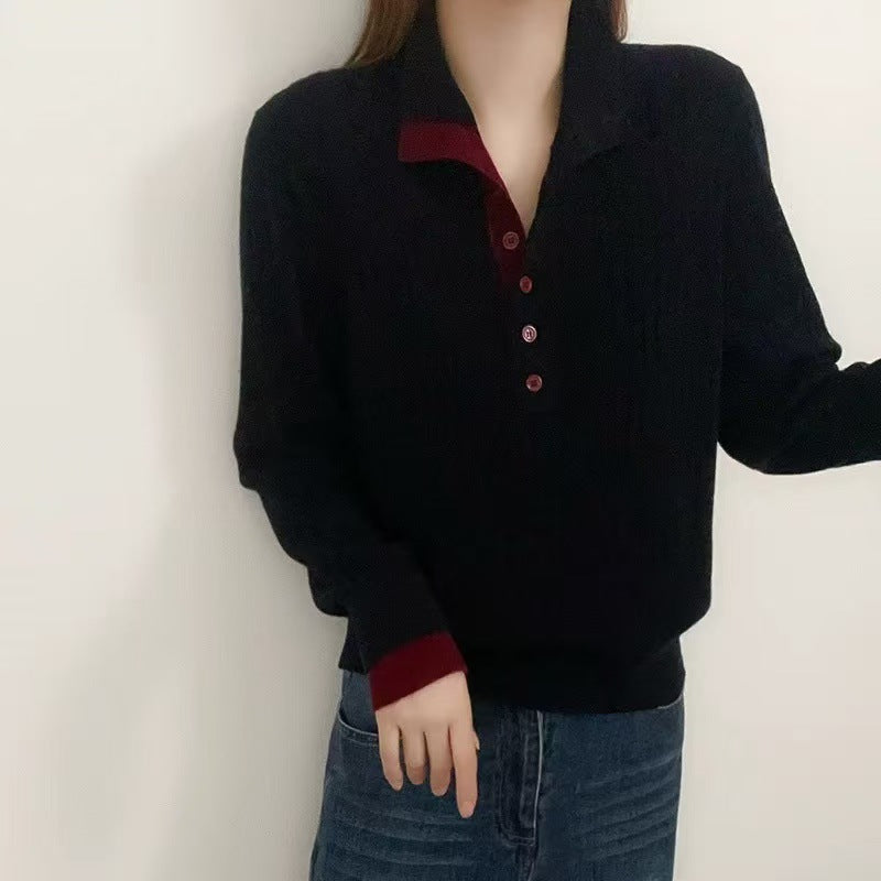 Women's Vertical Bedford Cord Sweater