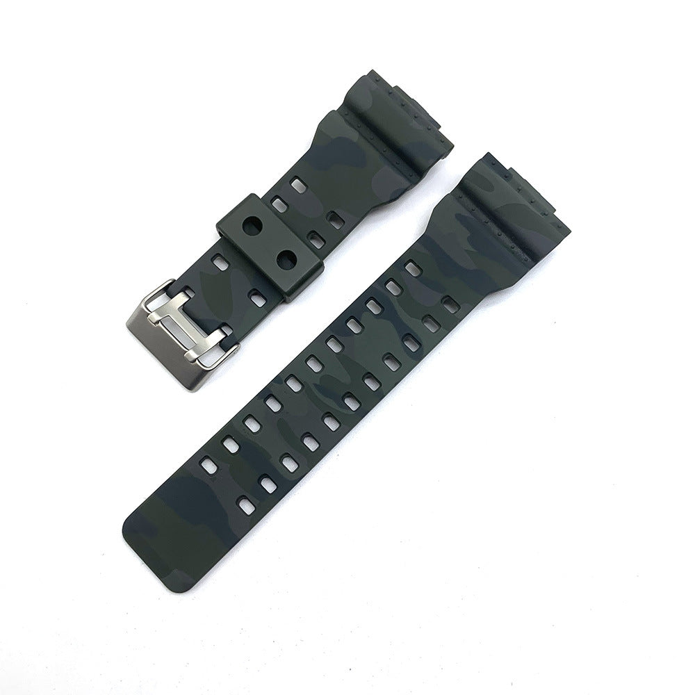 Suitable for g-shock rubber camouflage strap