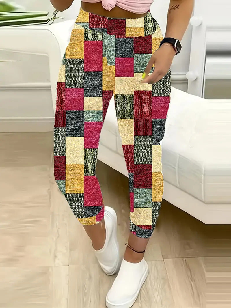 Women's Casual Trousers Lantern Ankle-tied Sports Pants