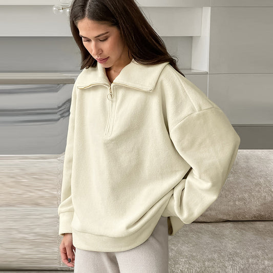 Women's All-matching Lapel Sports Top