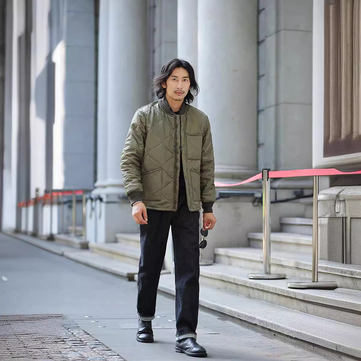 Quilted Cotton Coat Jacket Quilted Cotton Coat Warm Suit