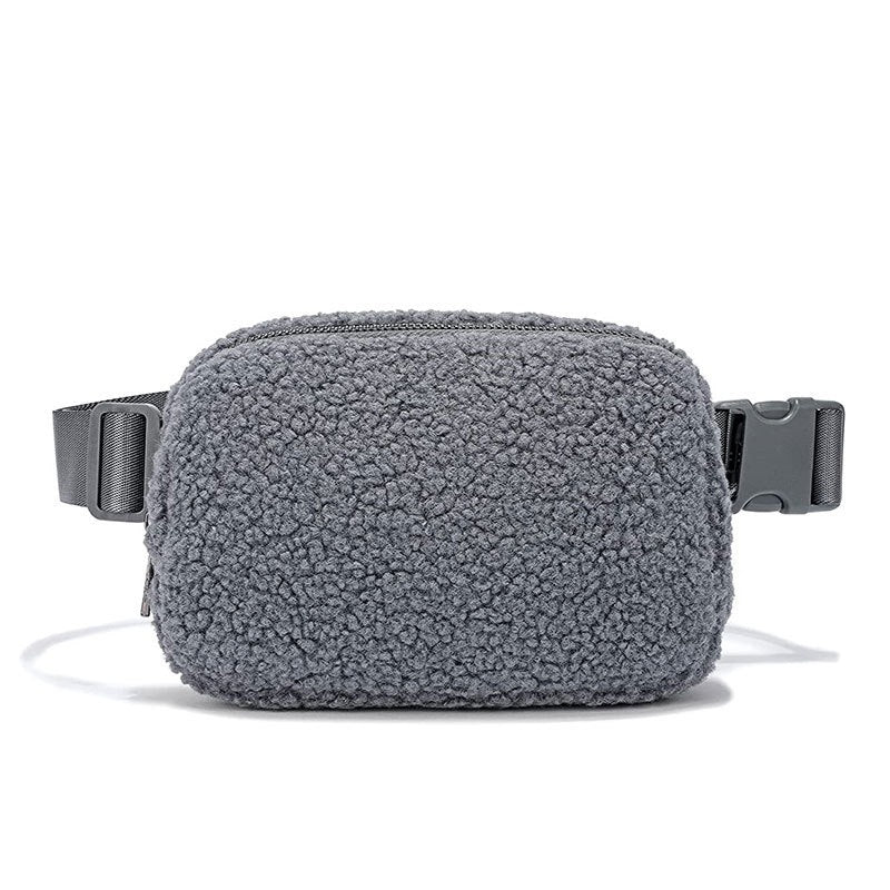 Winter Lambskin Crossbody Bag Outdoor Sports General Versatile