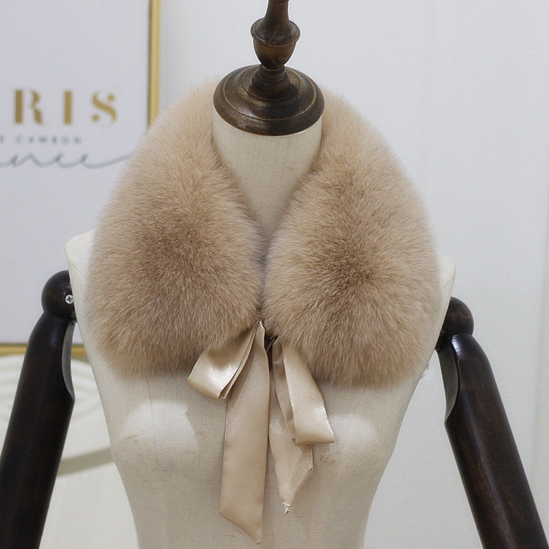 Ladies Winter Detachable Fur Collar