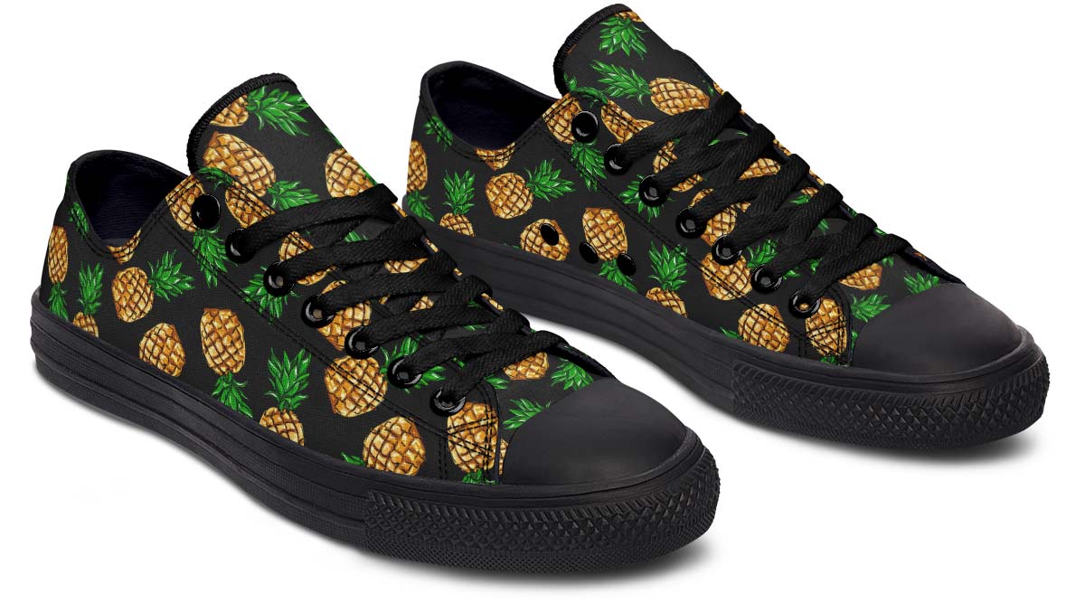 Fashion Print Couple Low-Top Canvas Shoes
