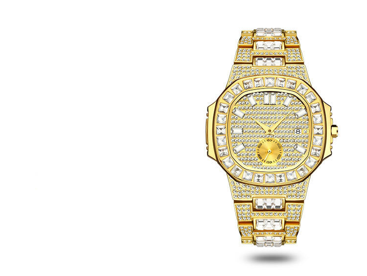 Waterproof quartz watch