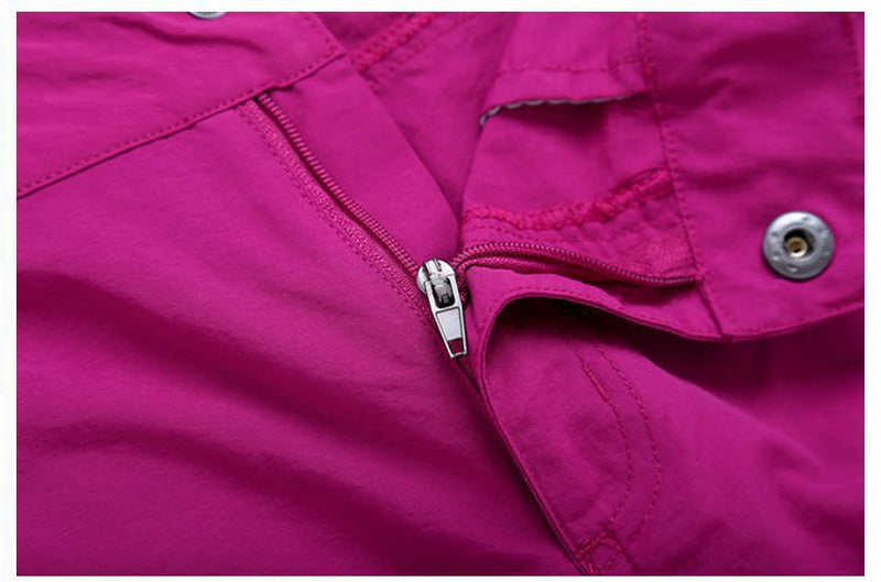 Two pieces of stitching solid color quick-drying pants
