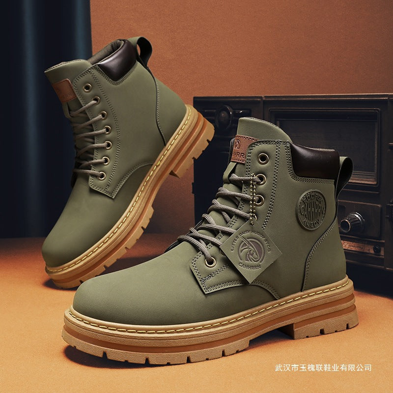 Mens Casual Versatile British-style Martens Boots