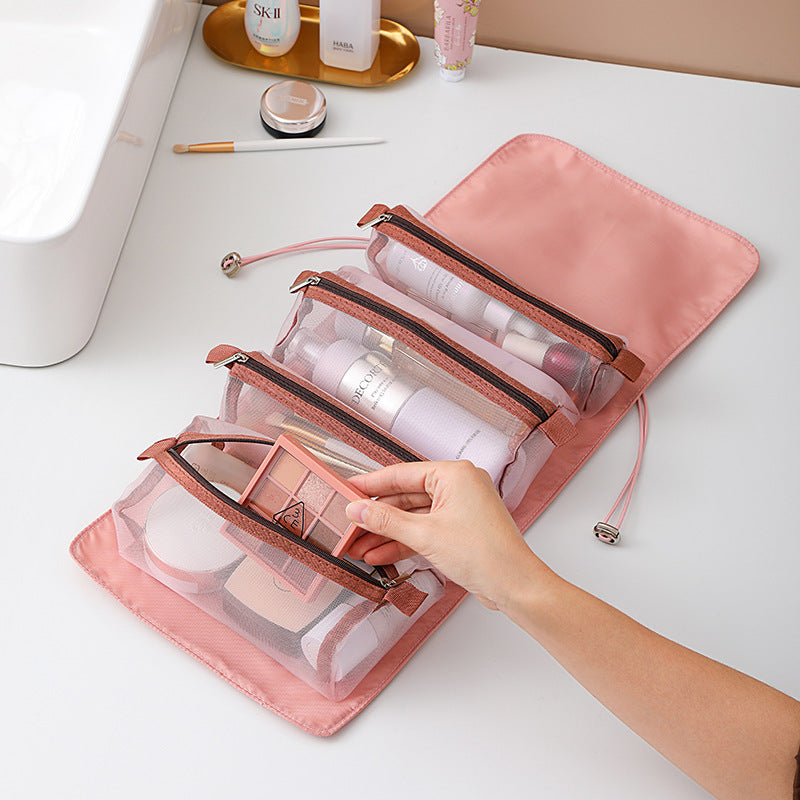 Cosmetic Bag Foldable Travel Bag  4pcs