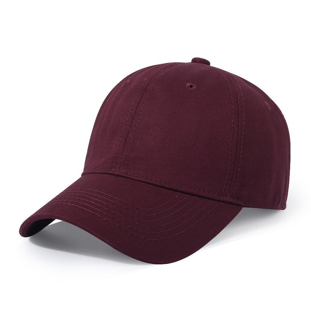 Soft Top All-matching Hat R Letter Baseball Cap For Women