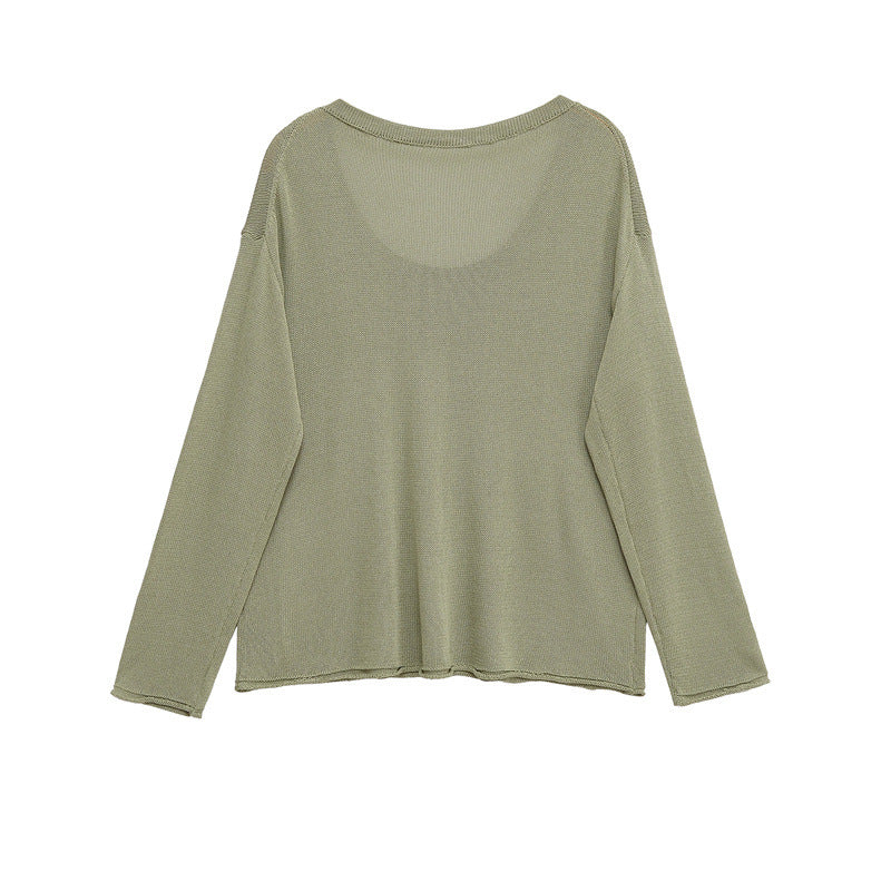 Loose Casual Women's Knitted Sweater