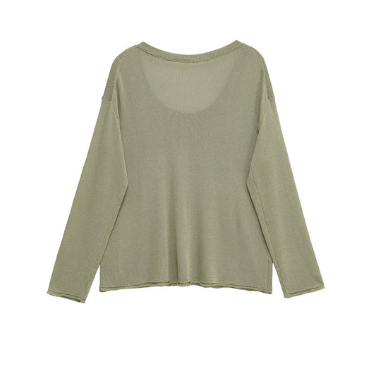Loose Casual Women's Knitted Sweater