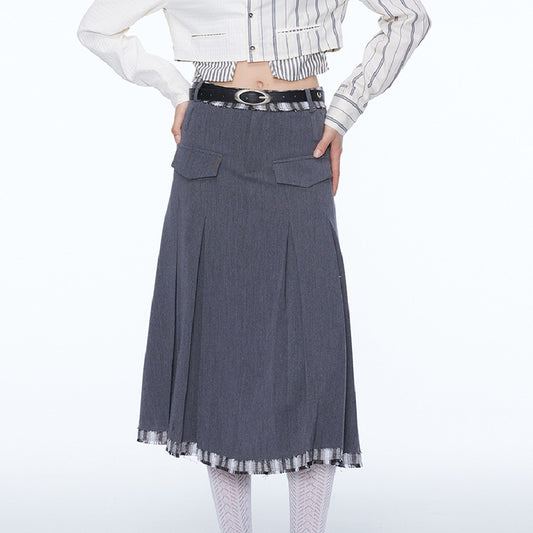 Fashion American Preppy Style Skirt Women