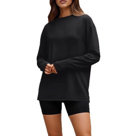Women's Casual Loose-fit Basic Tops