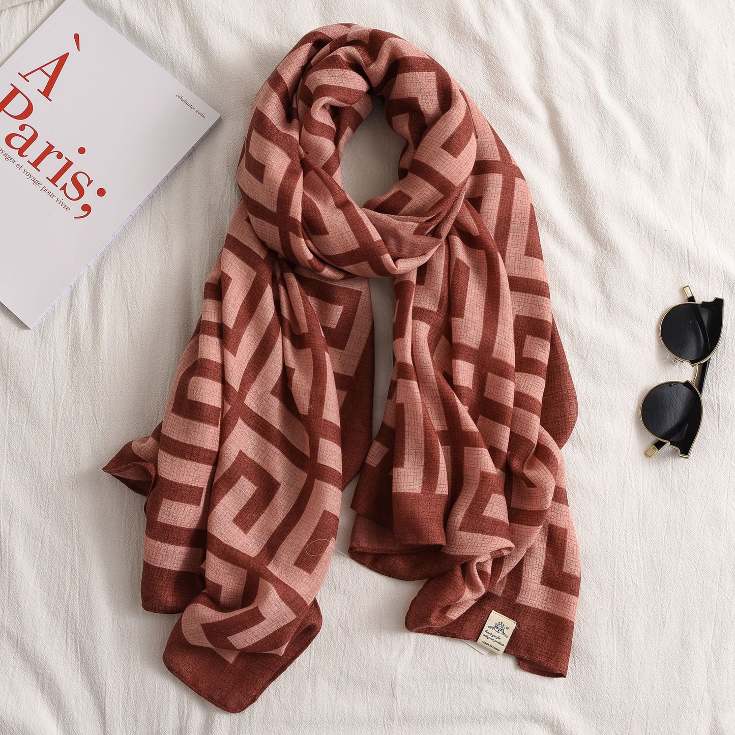 All-match warm scarf dual-use