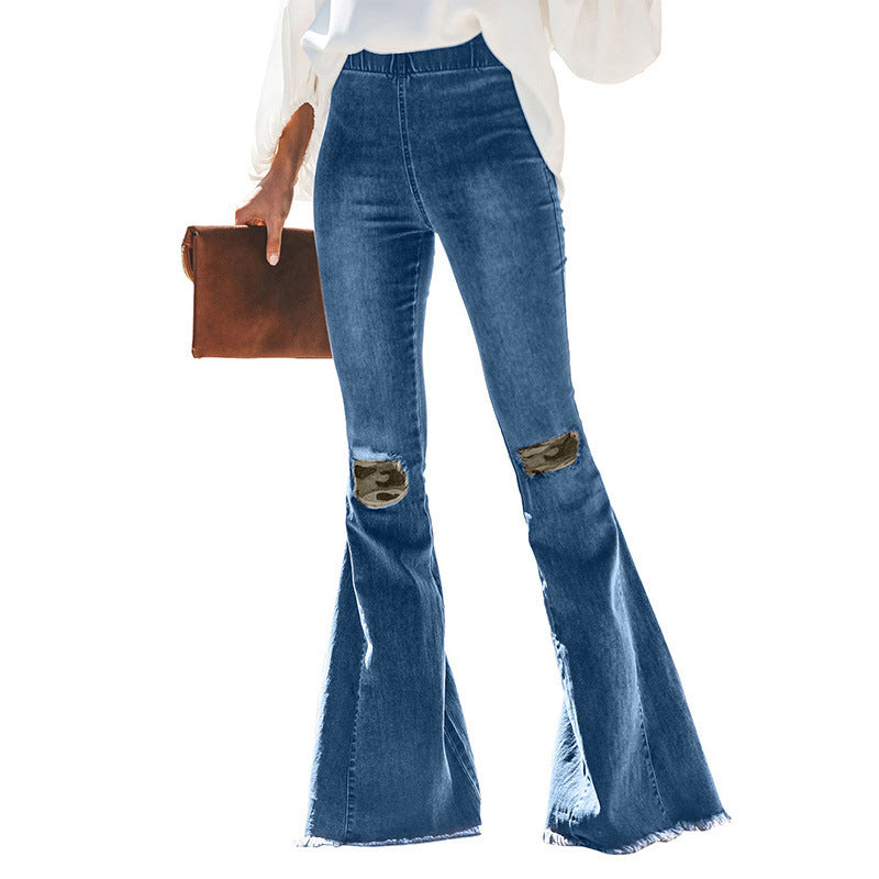 European And American Women's Skinny All-Match Trousers Jeans