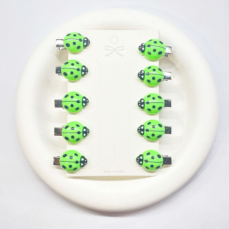 Creative And Quirky Korean-style Faux Ladybug Hair Clip