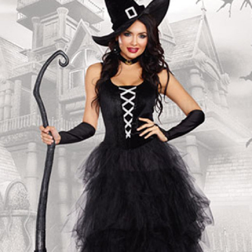 Personalized Halloween Witch Role Play Suit