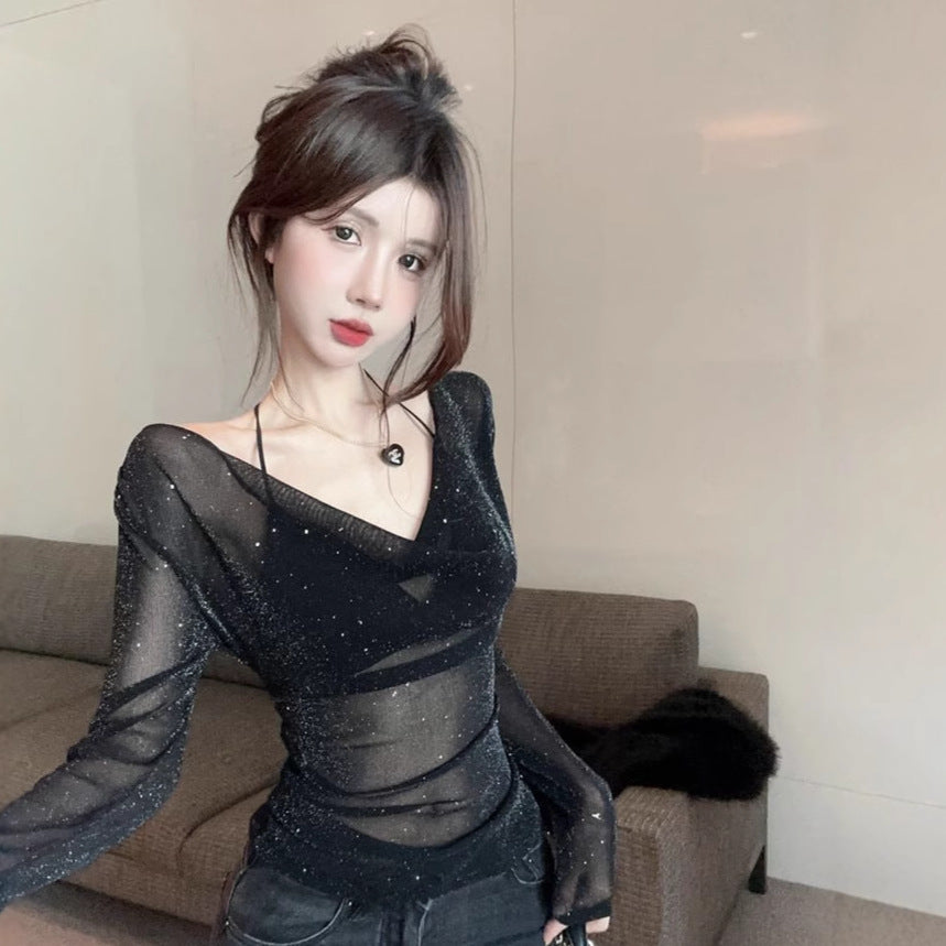 Clavicle-length Cropped Topbase Layer