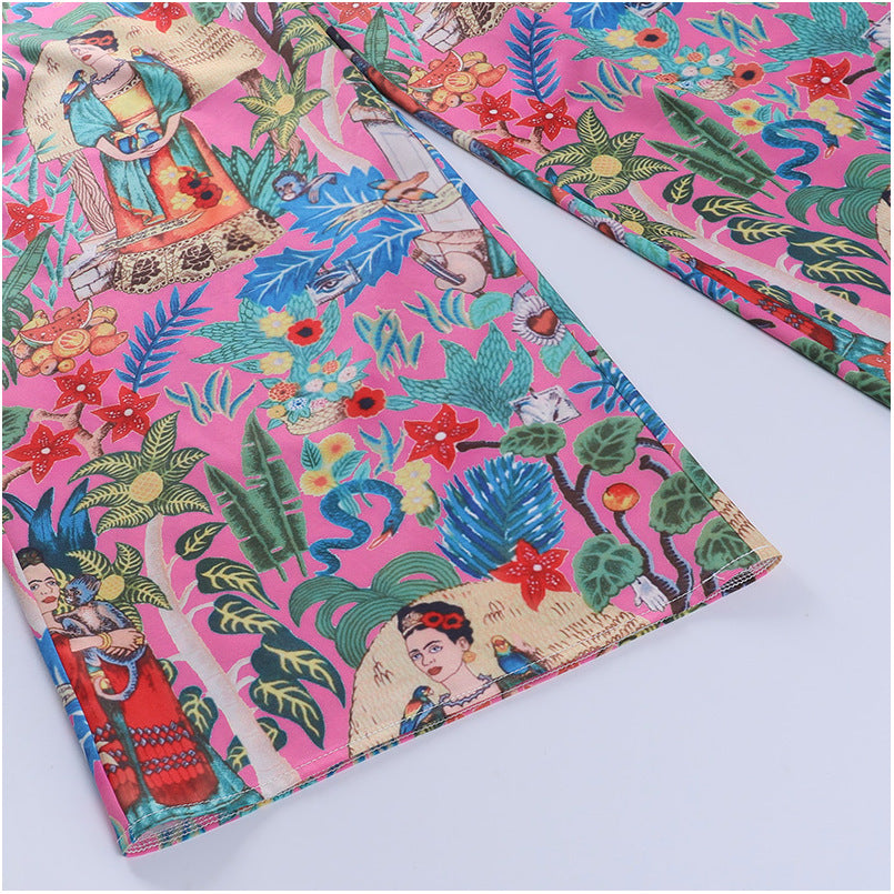 Women's Printed Casual Pants Factory Direct