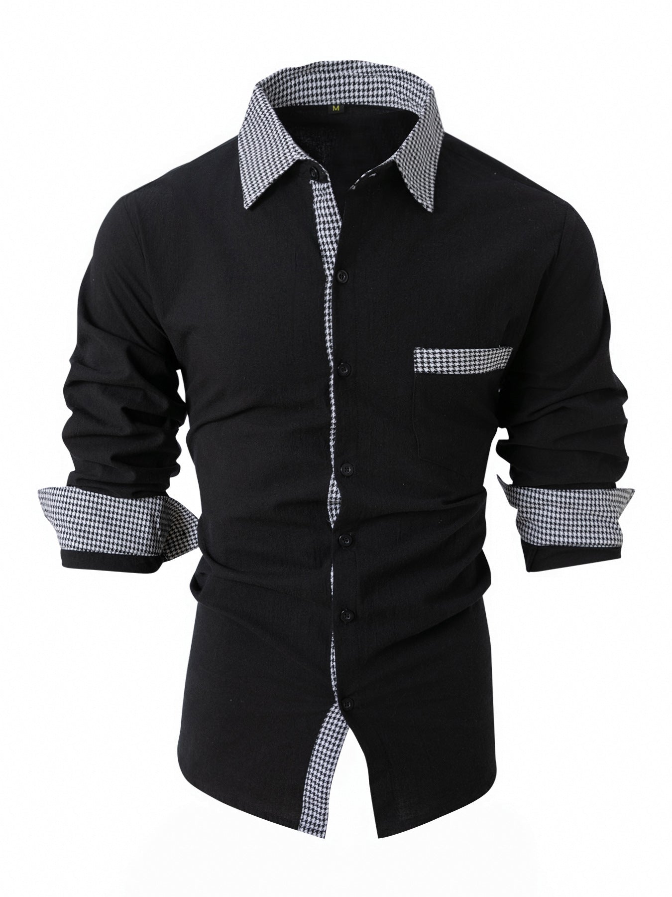 Mens Casual Long-sleeve Shirt