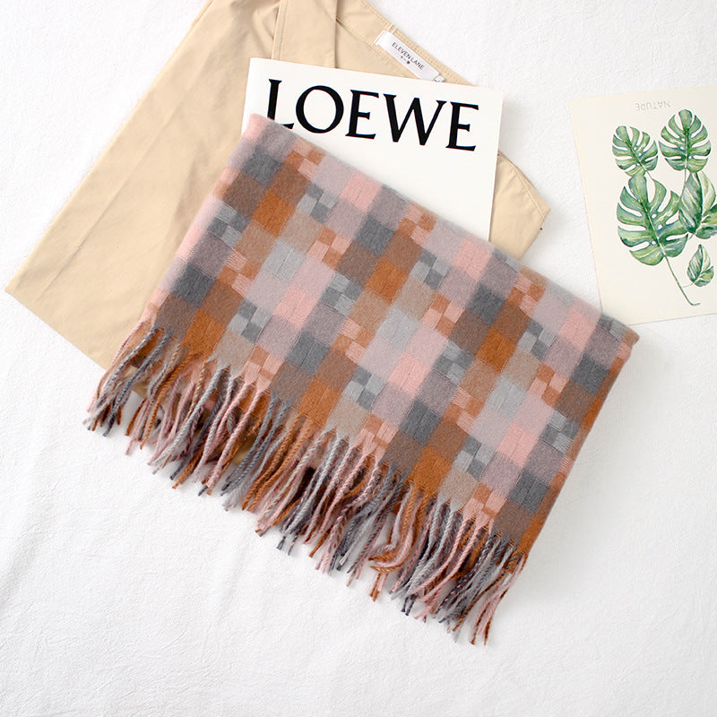 Fashion Imitation Cashmere Warm And Sunscreen Scarf