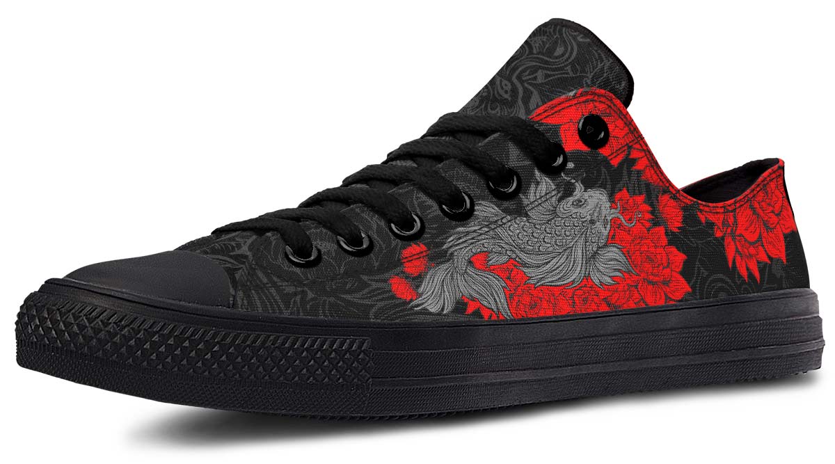 Fashion Print Couple Low-Top Canvas Shoes