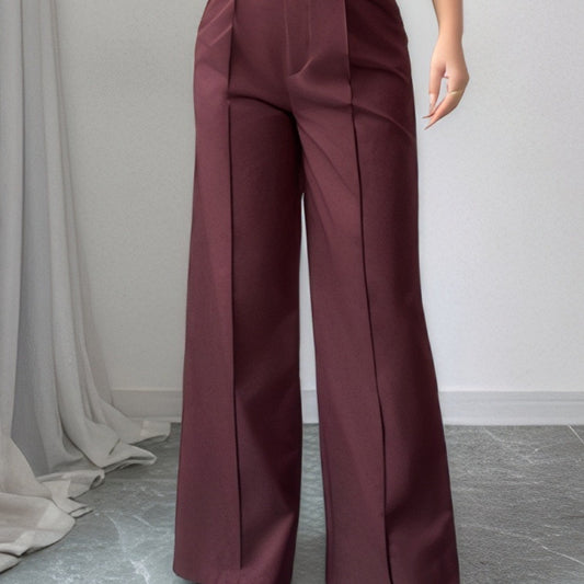 Versatile Summer Draping Slimming Wide-leg Suit Pants