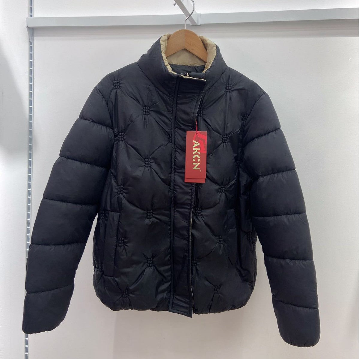 Plus Size Down Cotton Embroidered Warm Coat