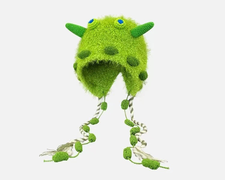 Little Monster Plush Hat For Girls