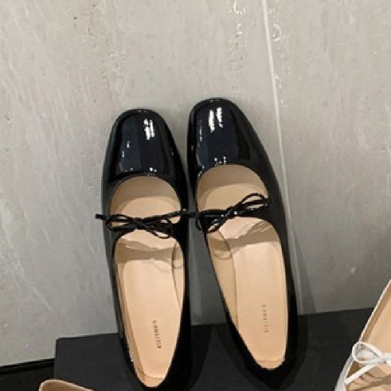 Women's Bow Shallow Mouth Mary Jane Shoes
