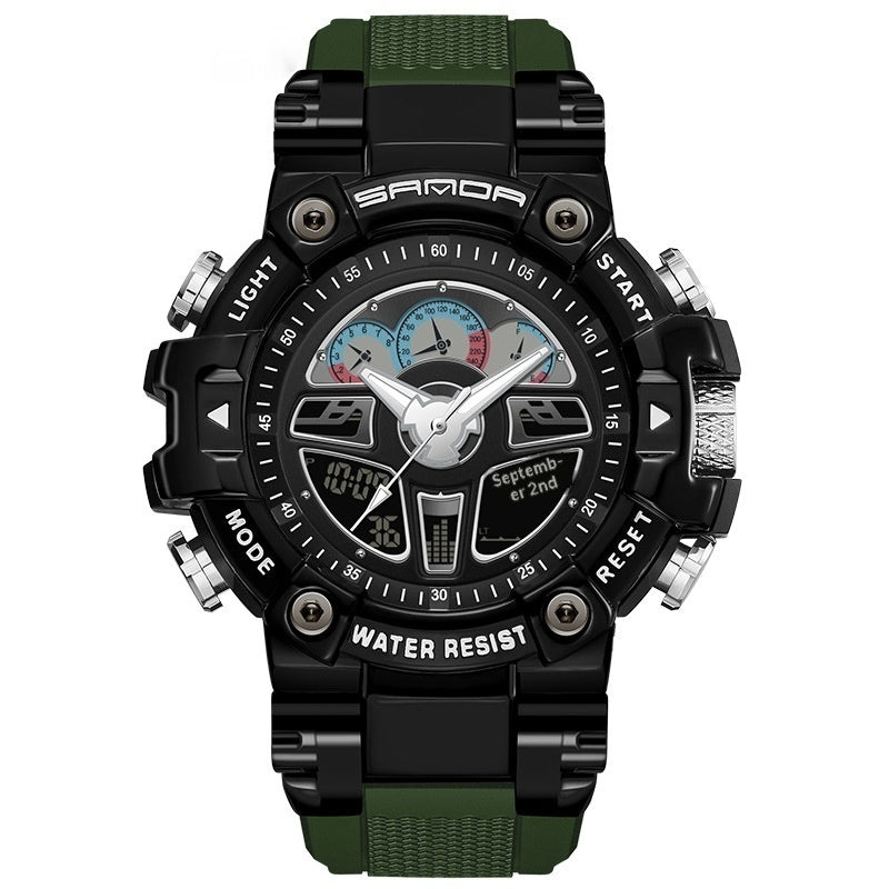 Trendy Waterproof Multi-function Digital Watch For Students