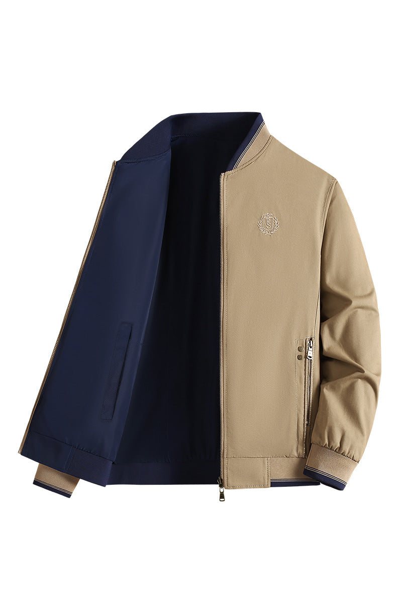 Double-sided Jacket Men's Coat Fashion Casual