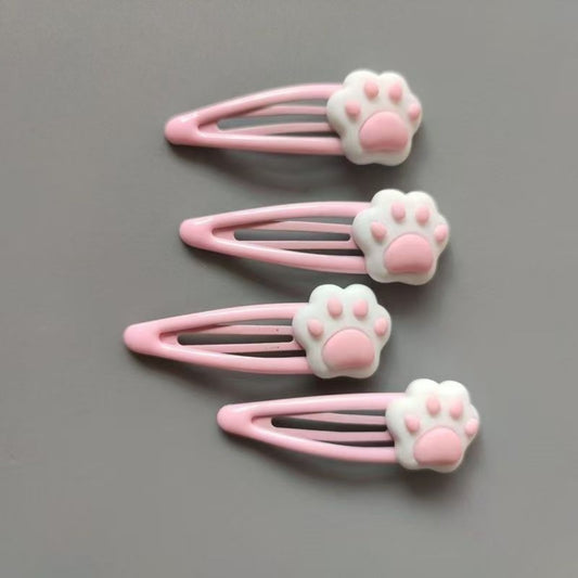 Female Fashion Cute Cartoon Cat Claw Hair Clip