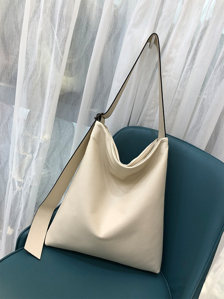 New Top Layer Cowhide Natural Fall Crossbody Shoulder Bag