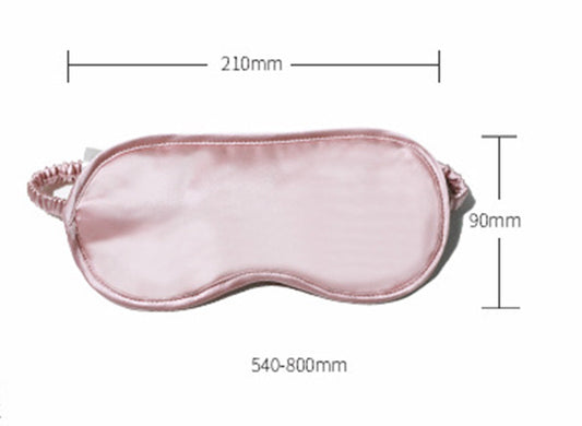 Silk Eye Mask Shading Embroidery Double-sided