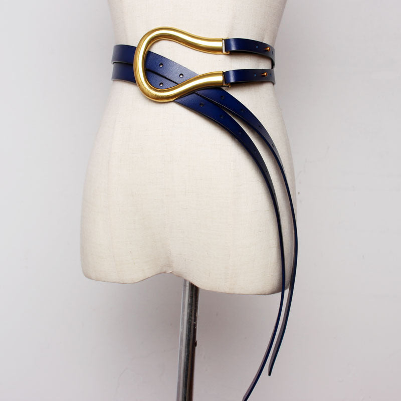 Women's Diagonal Belt Is Fashionable In Europe And America