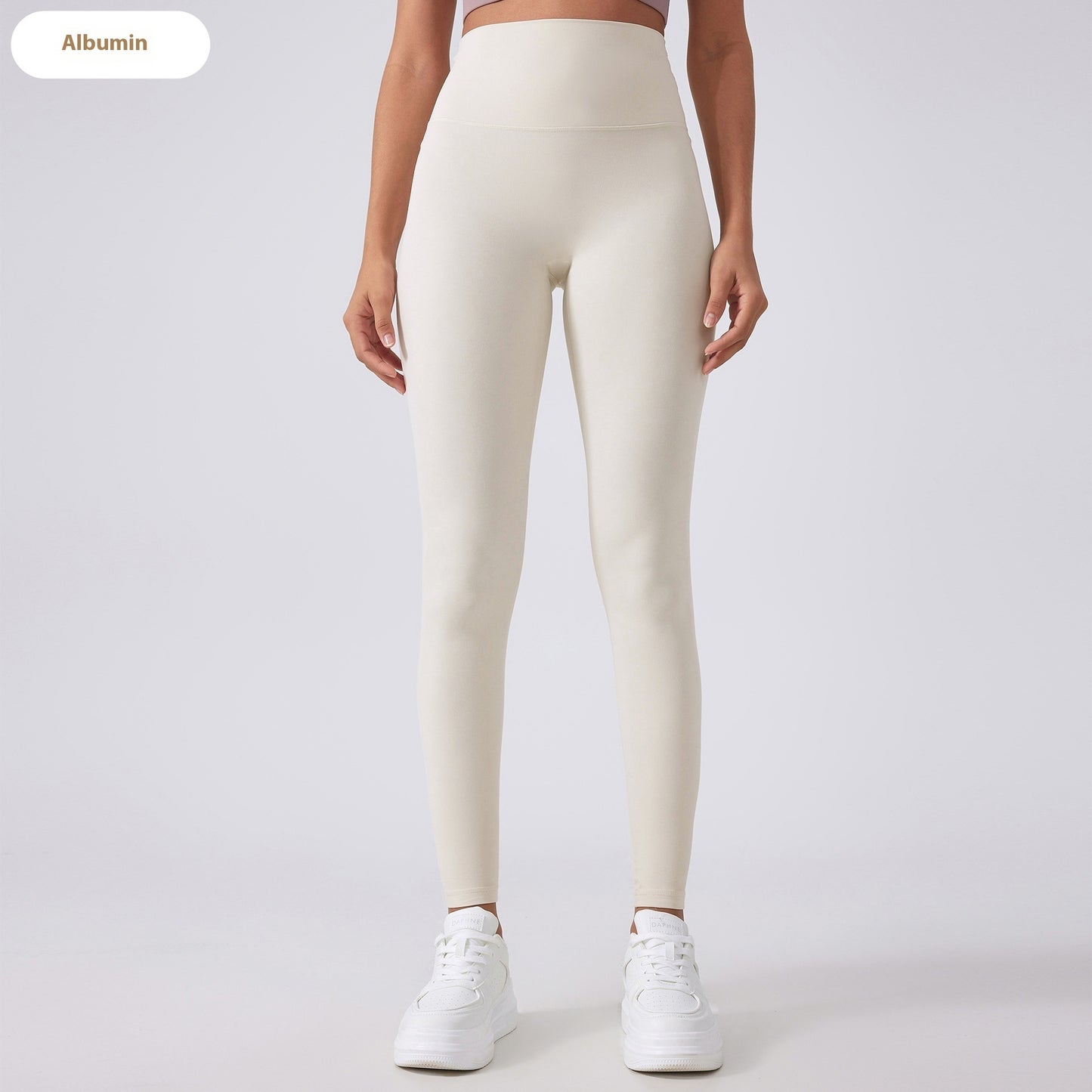 Nude Feel No T-line Fitness High Waist Hip Lift Sports Yogabukser
