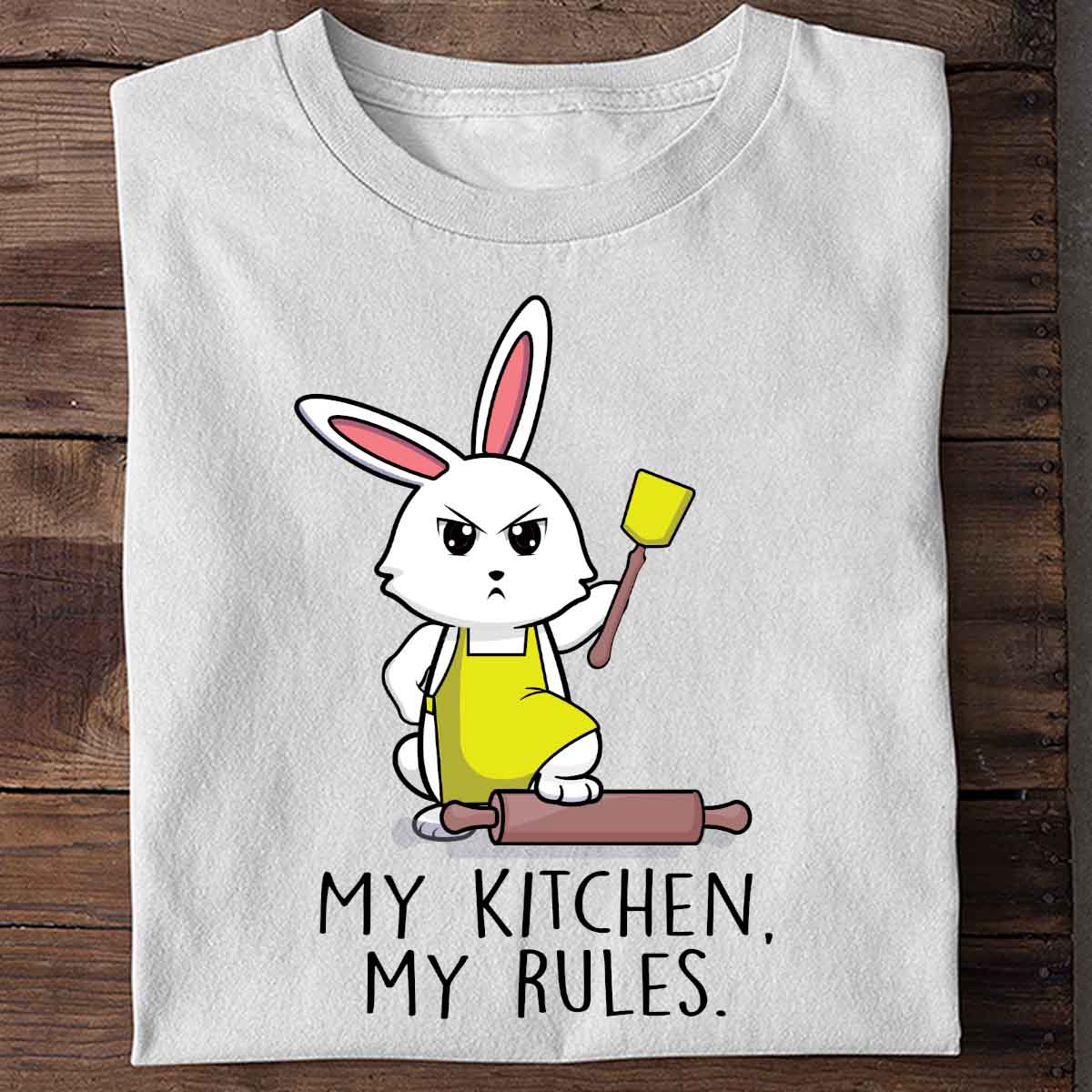 Rabbit Print Short-sleeved Team Fabrics