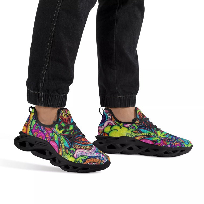 Men's Professional Full Hollow Blade Running Shoes