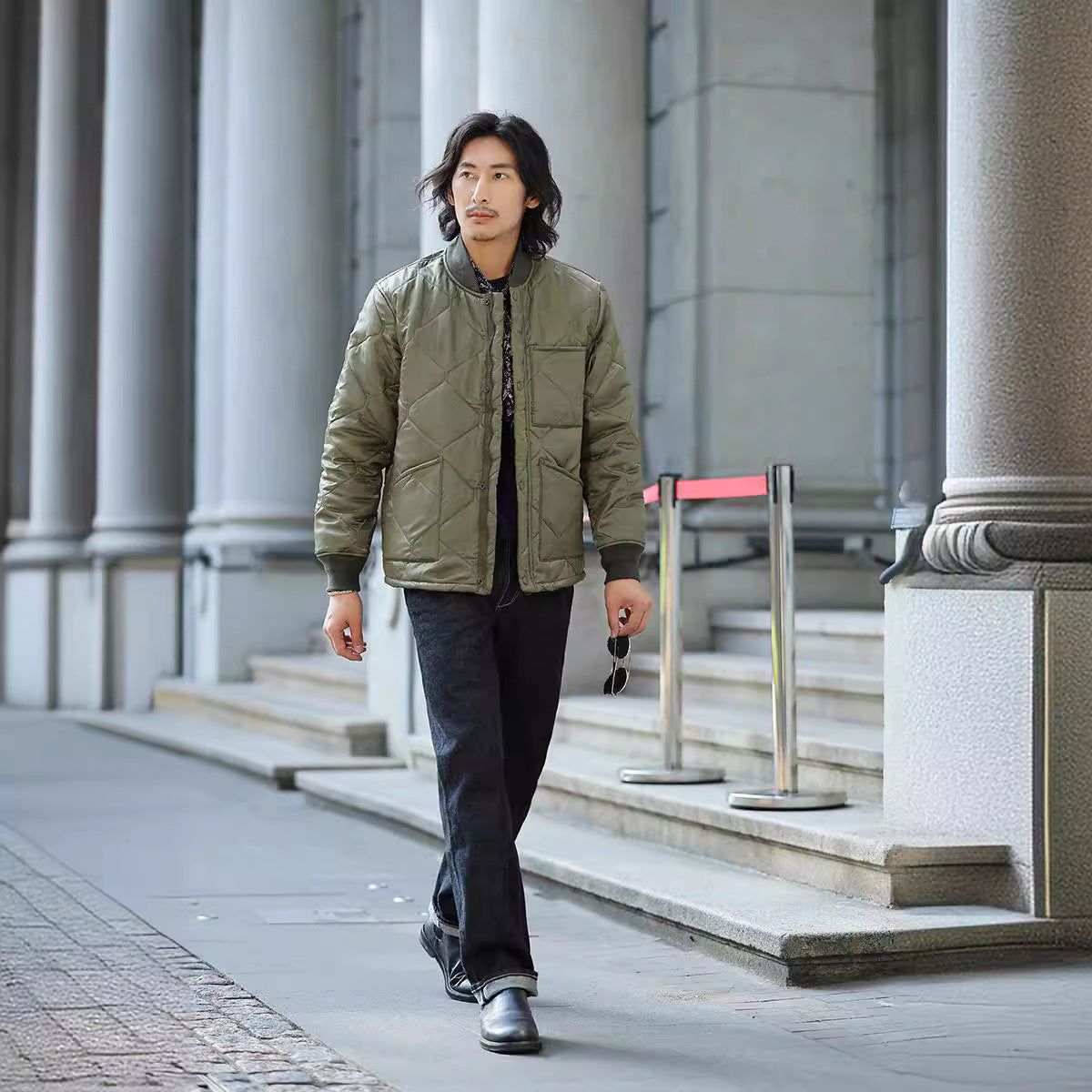 Quilted Cotton Coat Jacket Quilted Cotton Coat Warm Suit