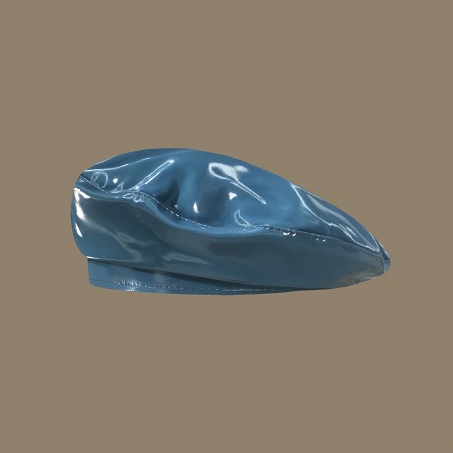 Bright Leather Berets For Children Art
