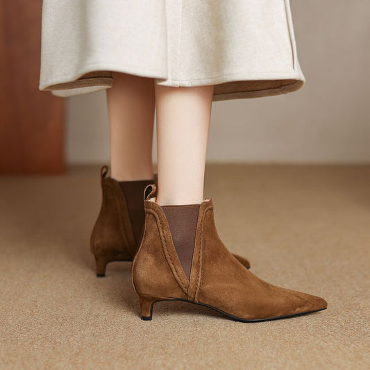 Fall And Winter Stiletto Ankle Boots With A French-inspired Cut That Flatter Your Figure And Create A Slimming Silhouette